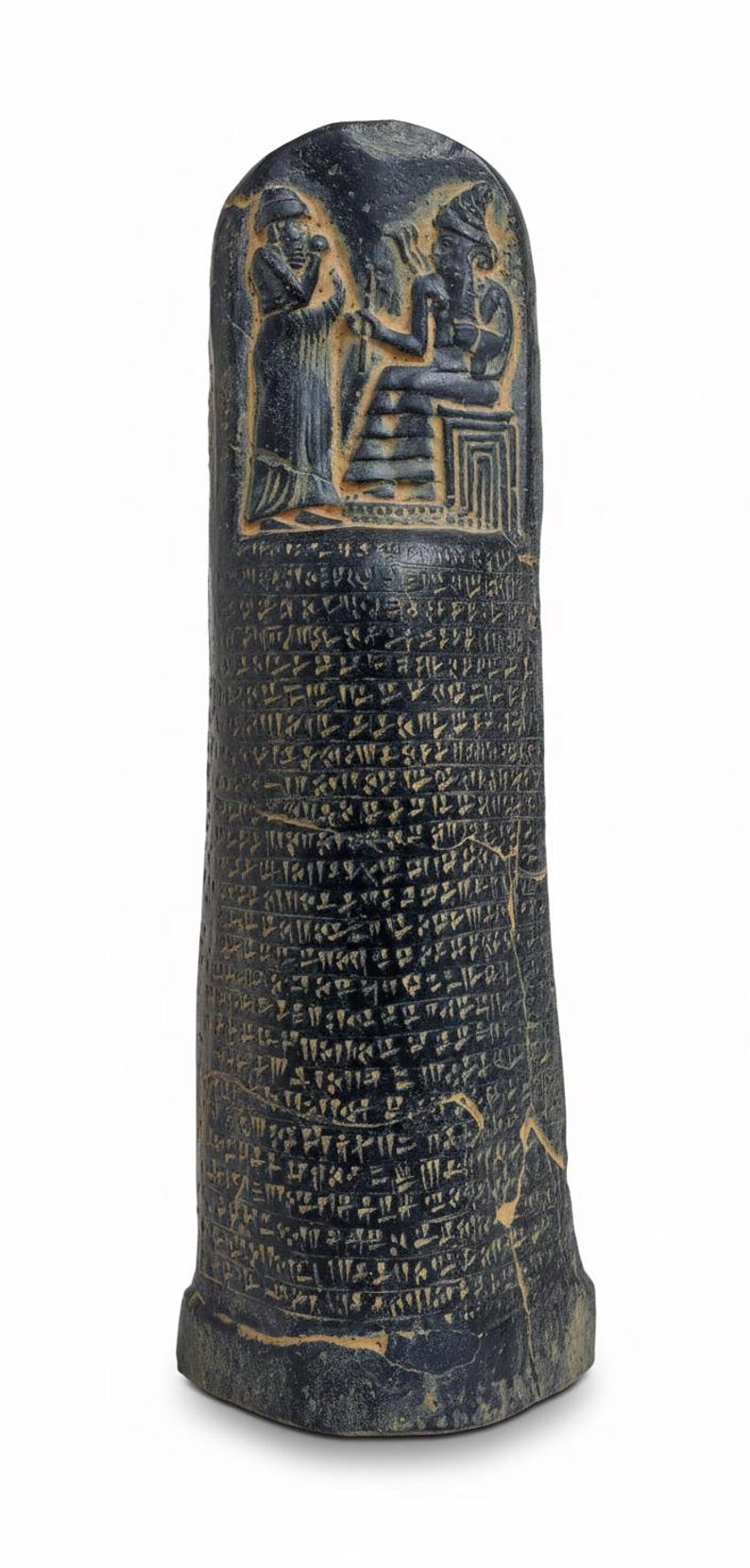 Hammurabi Stele Replica: Ancient Law Code - Etsy