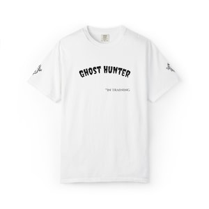 Ghost Hunting Unisex T-shirt, Paranormal Investigation Tee, Spirit Hunter Shirt, Funny Ghostbusters Shirt, Haunted House Shirt