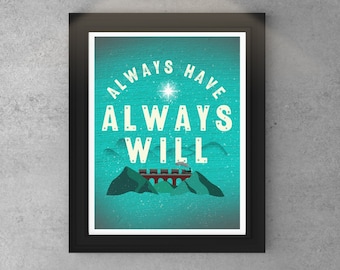 Bright Star Wall Art Digital Download