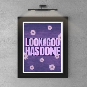 The Color Purple Wall Art Digital Download