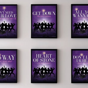 Six the Musical Playbill Inspired Wall Art Digital Download