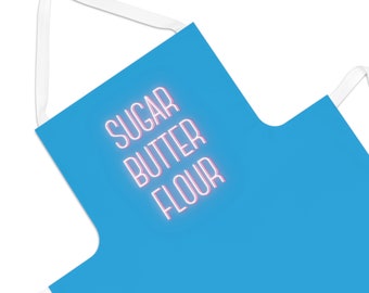 Waitress Inspired Apron - Sugar Butter Flour