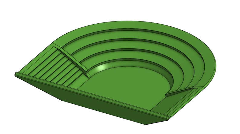 Pan Stl 3D Printable Gold Pan â Digital STL File - Etsy Canada