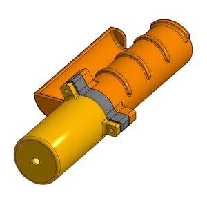 dc motor powered -portable  gold and magnetic sand separator  3d printable  stl files