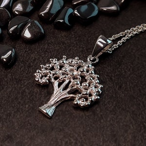 Tree pendant - pendant - necklace pendant - tree made of silver - tree - silver tree - necklace pendant - pendant silver - necklace - nickel-free