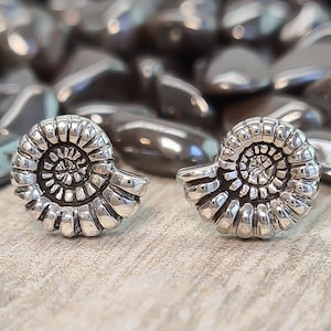 Silver earrings - snail earrings - ammonite earrings - silver earrings - nickel-free earrings - sterling silver 925 - spirals