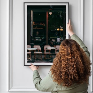 Paris cafe print,French cafe wall art,Home decor,Paris cafe art,Cafe decor,Travel wall art,French photography,Europe travel poster,digital