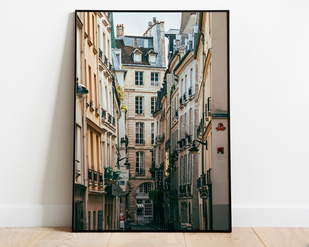 Paris Street Photo Print,paris City Wall Art,printable Paris Art,france