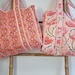 Peach - Handcrafted Cotton Hand Bag 07