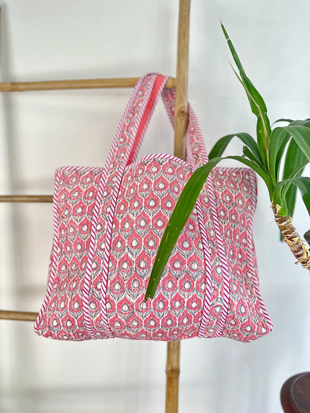 Fabelab Quilted Tote Bag - Wild At Heart - Totes & small bags - Boozt.com