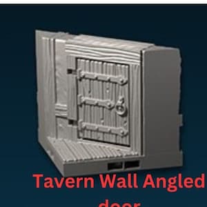 Tavern Tile Doors, DragonLock Ultimate, 28mm gaming, Dungeons and Dragons, Fat Dragon Games