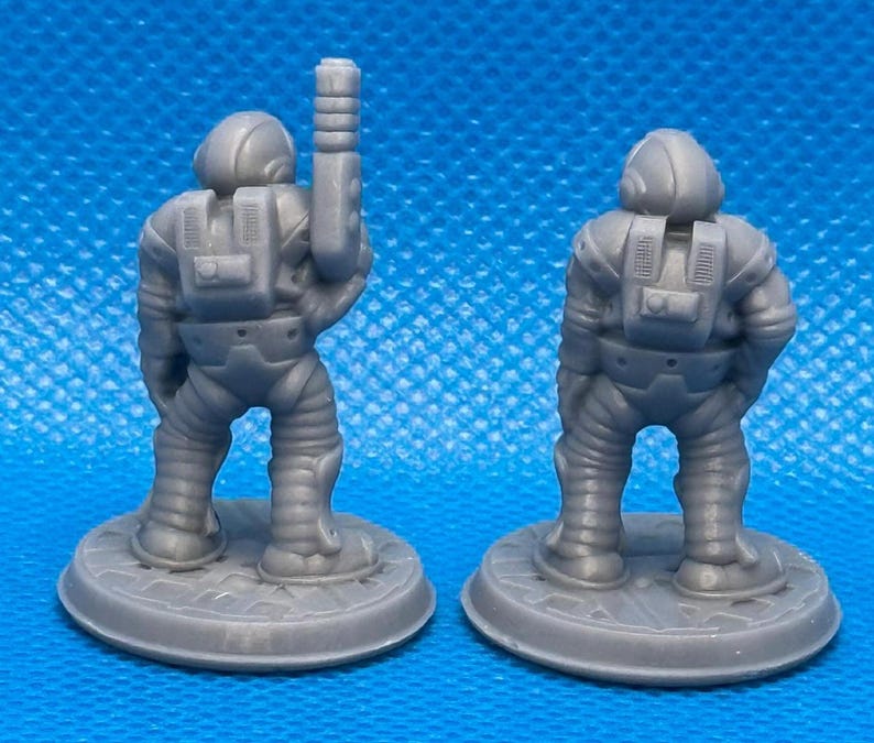 Space Ranger Minatures Space Astronauts, 28mm RPG Miniature, Briteminis - Etsy