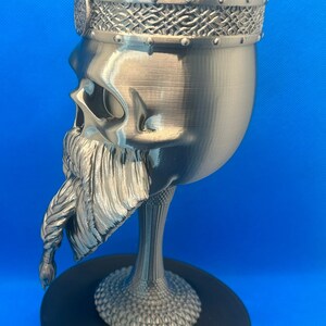 Celtic King Skull Chalice image 2