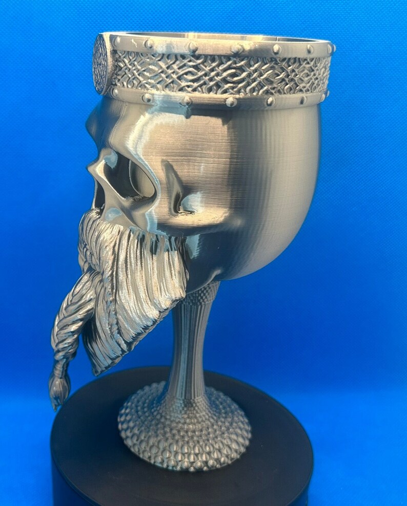 Celtic King Skull Chalice image 2