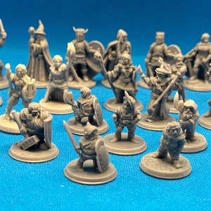 Adventurer and Monsters Beginner set  31, 28mm miniatures
