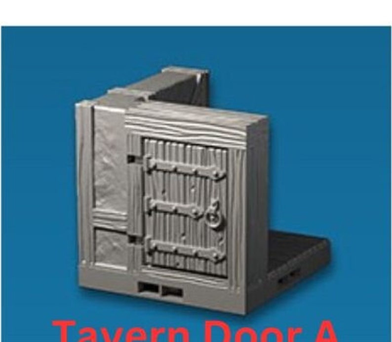 Tavern Tile Doors, DragonLock Ultimate, 28mm gaming, Dungeons and Dragons, Fat Dragon Games Bild 3