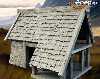 Cottage - B, Farmstead Terrain, Farmhouse, The Printing Goes Ever On