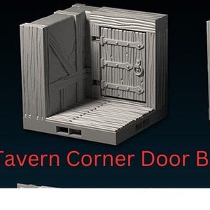 Tavern Tile Doors, DragonLock Ultimate, 28mm gaming, Dungeons and Dragons, Fat Dragon Games Bild 2