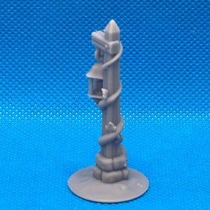 Lamp post for RPG, 28mm, Dungeons and Dragons, Briteminis image 3