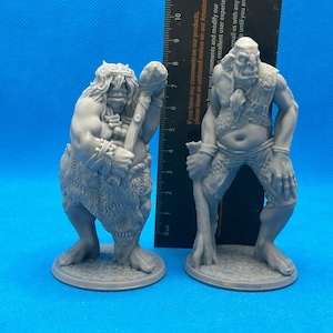 Giants, 28mm scaled for RPG, Hill Giants, Male & Female, Dungeons and Dragons, Briteminis