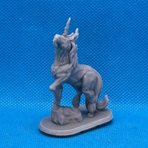Unicorn, 28mm miniature, Dungeons and Dragons, EC3D