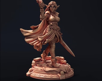 Arakea Farron, Elf, Hardwitch Games, Dungeons and Dragons