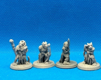 Kobolds 28mm minis - set of 4.