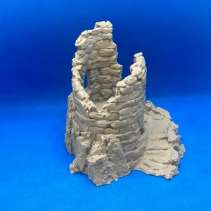 Ruined Tower, 28mm, Dungeons and Dragons, Briteminis image 3