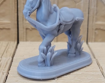 Horses Miniature for 28mm RPG, 1"x2" Dungeons and Dragons