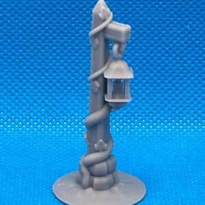 Lamp post for RPG, 28mm, Dungeons and Dragons, Briteminis image 2