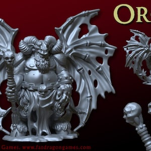 Orcus - Miniature based on 28mm gaming, Fat Dragon Games