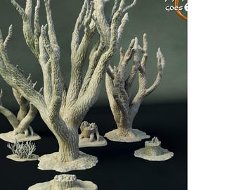 Marsh Terrain, 32mm Scale, The Printing Goes Ever On