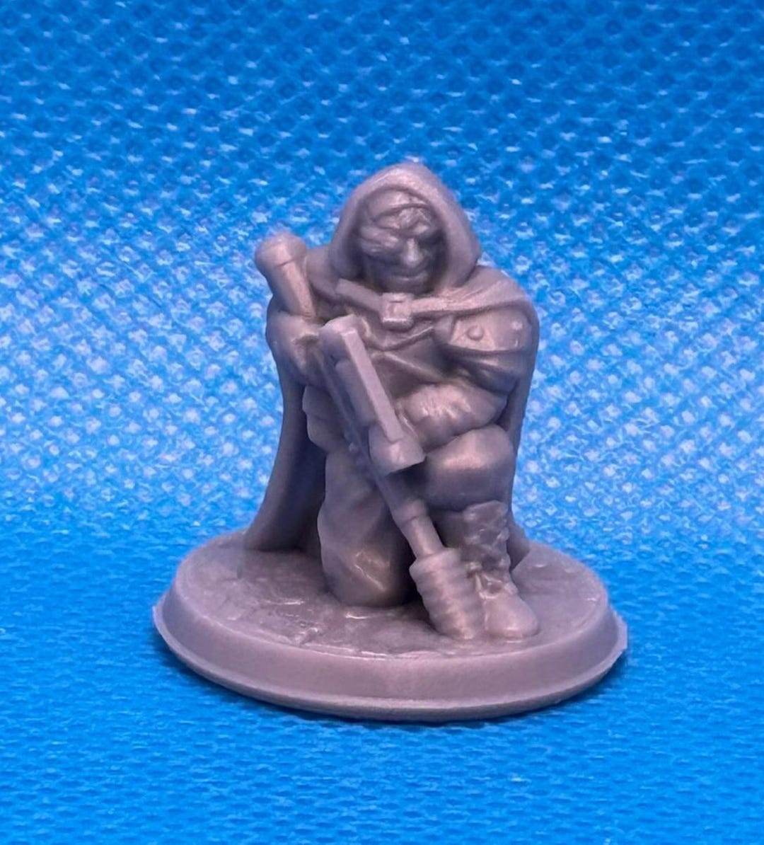 Space Ranger Minatures Space Ranger Sniper, Kneeling, 28mm RPG Miniature, Briteminis - Etsy