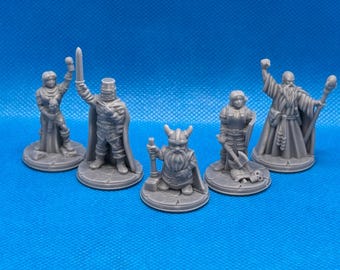 Adventuring Group from Fat Dragon Games, 28mm- Dungeons & Dragons or any RPG Game