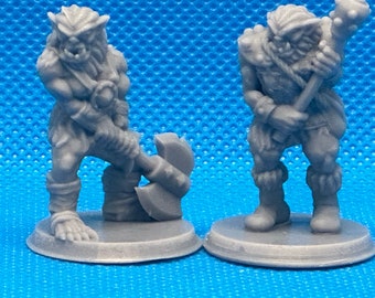 Bugbears miniatures,28mm scale, Dungeons and Dragons, Briteminis