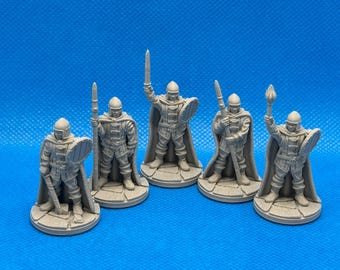 28mm Village Guard Miniatures, Dungeons and Dragons RPG Set