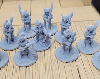 Goblin Warriors 10-28mm, Fat Dragon Games Miniatures for DnD