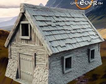 Cottage - A, Farmstead Terrain, Farmhouse, The Printing Goes Ever On