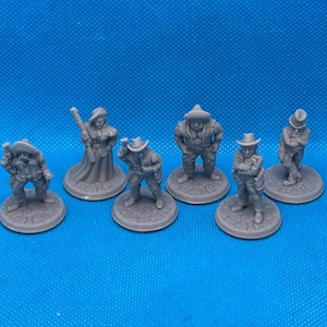 Wild West Mini&#39;s, Cowboy, Gunslinger, Female gunslinger 28mm RPG, Briteminis