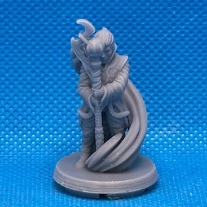Wizard, Human Male, 28mm miniature, Dungeons and Dragons, EC3D