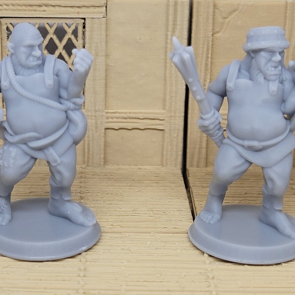 Ogre, 28mm RPG, Dungeons and Dragons 2 Ogres per order