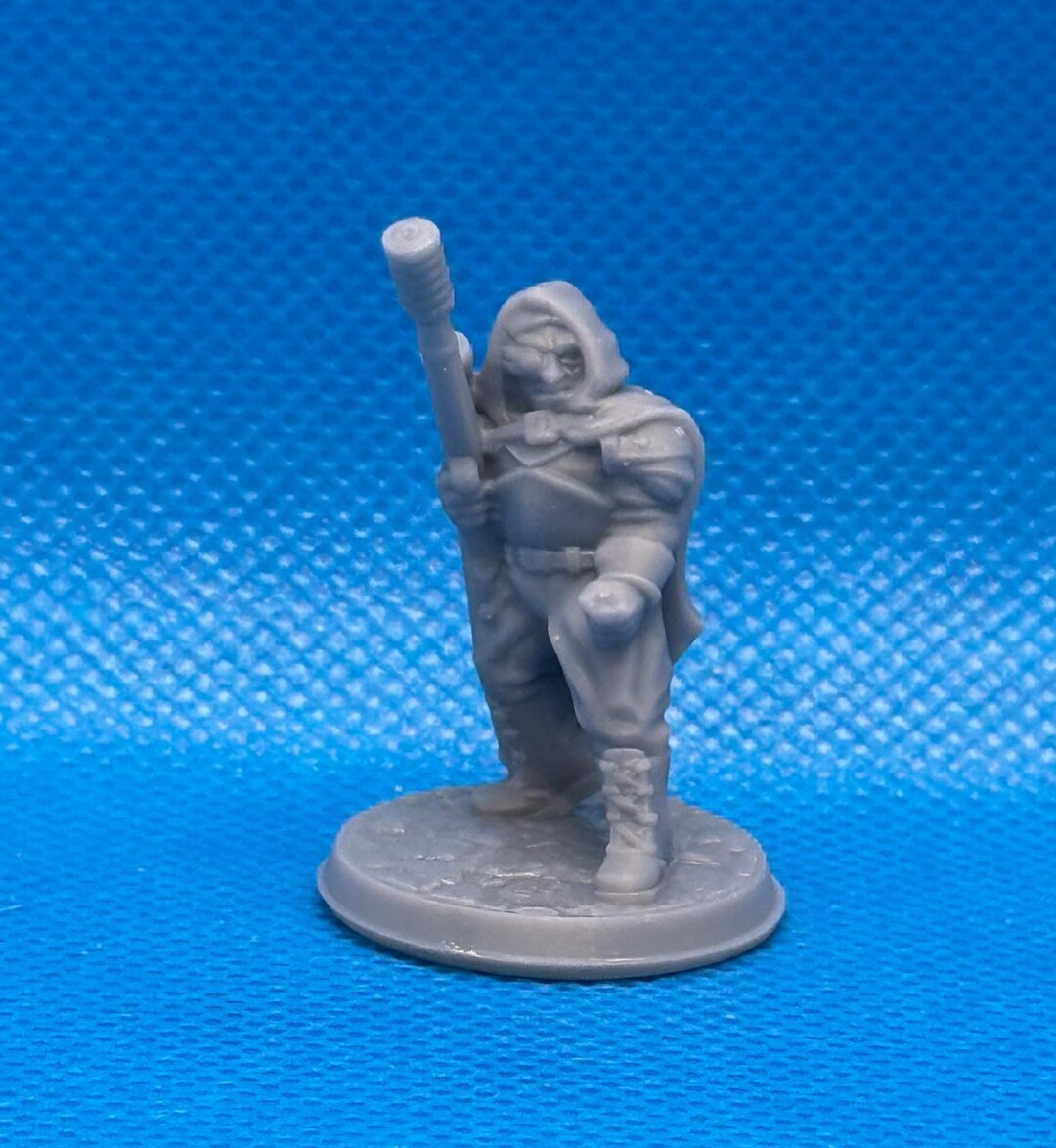 Space Ranger Minatures Space Ranger Sniper 1, 28mm RPG Miniature, Briteminis - Etsy