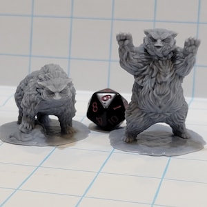 Owlbear 28mm, for Dungeons and Dragons or your favorite RPG – Fat Dragon Games