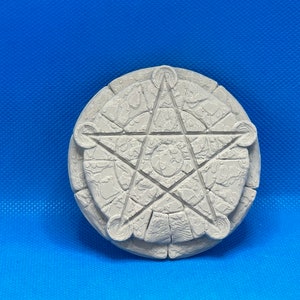 Pentagram, Summoning Circle, for 28mm minis image 3