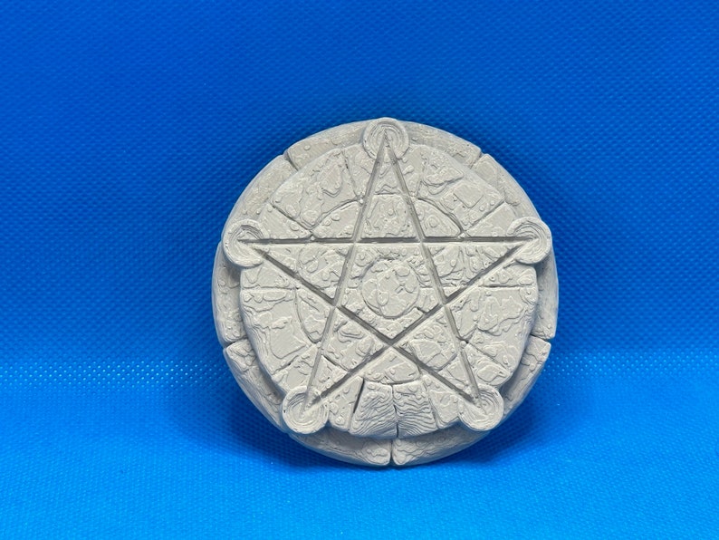 Pentagram, Summoning Circle, for 28mm minis image 3