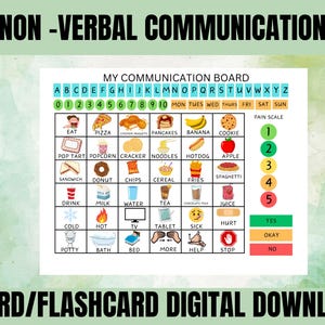 Tablero de comunicación visual para el autismo, herramienta de apoyo al habla, ayuda para el espectro autista, asistencia para la comunicación, terapia