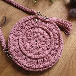 Anleitung kleine Tasche Boho (deutsch)