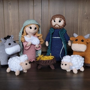 Instructions for Christmas figures (German)