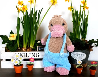 Crochet pattern for platypus Pauli