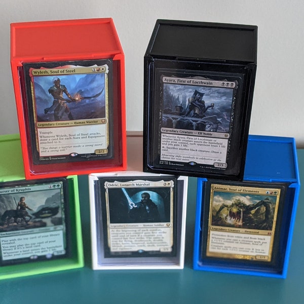 Commander Deck Box / 3D Printed / MTG